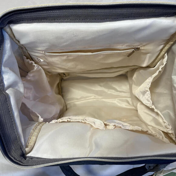 Diaper Bag Lequeen Backpack Adjustable Straps Multipocket Baby Infant Travel - Picture 3 of 6